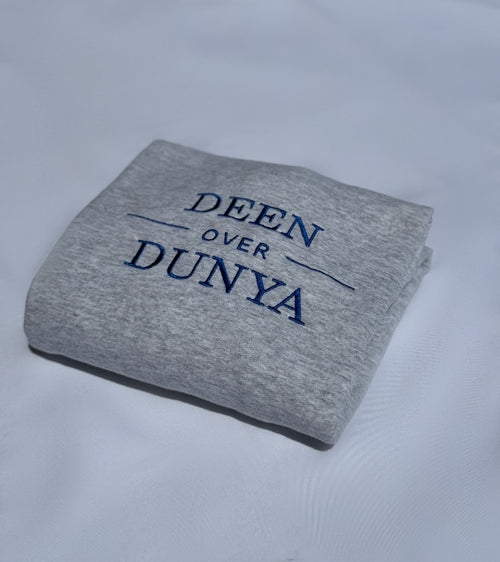 Deen Over Dunya Sweatshirt - Ash