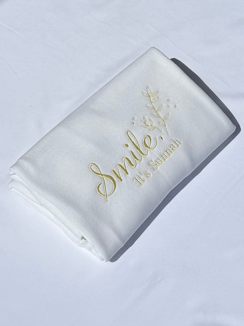Smile, It's Sunnah Sweatshirt - Yellow
