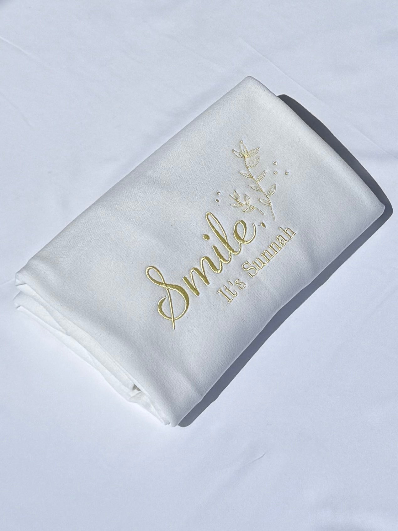 Smile, It's Sunnah Sweatshirt - Yellow